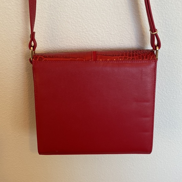Small Red Leather Purse | Made in Italy - Picture 7 of 8